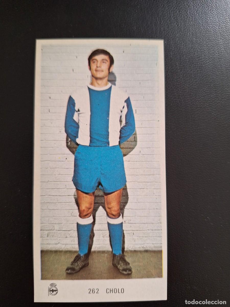 Cartes &agrave; collectionner de Football: CROMO DE FUTBOL RUIZ ROMERO 262 CHOLO DEPORTIVO NUNCA PEGADO SIN PEGAR 71 72 1971 1972