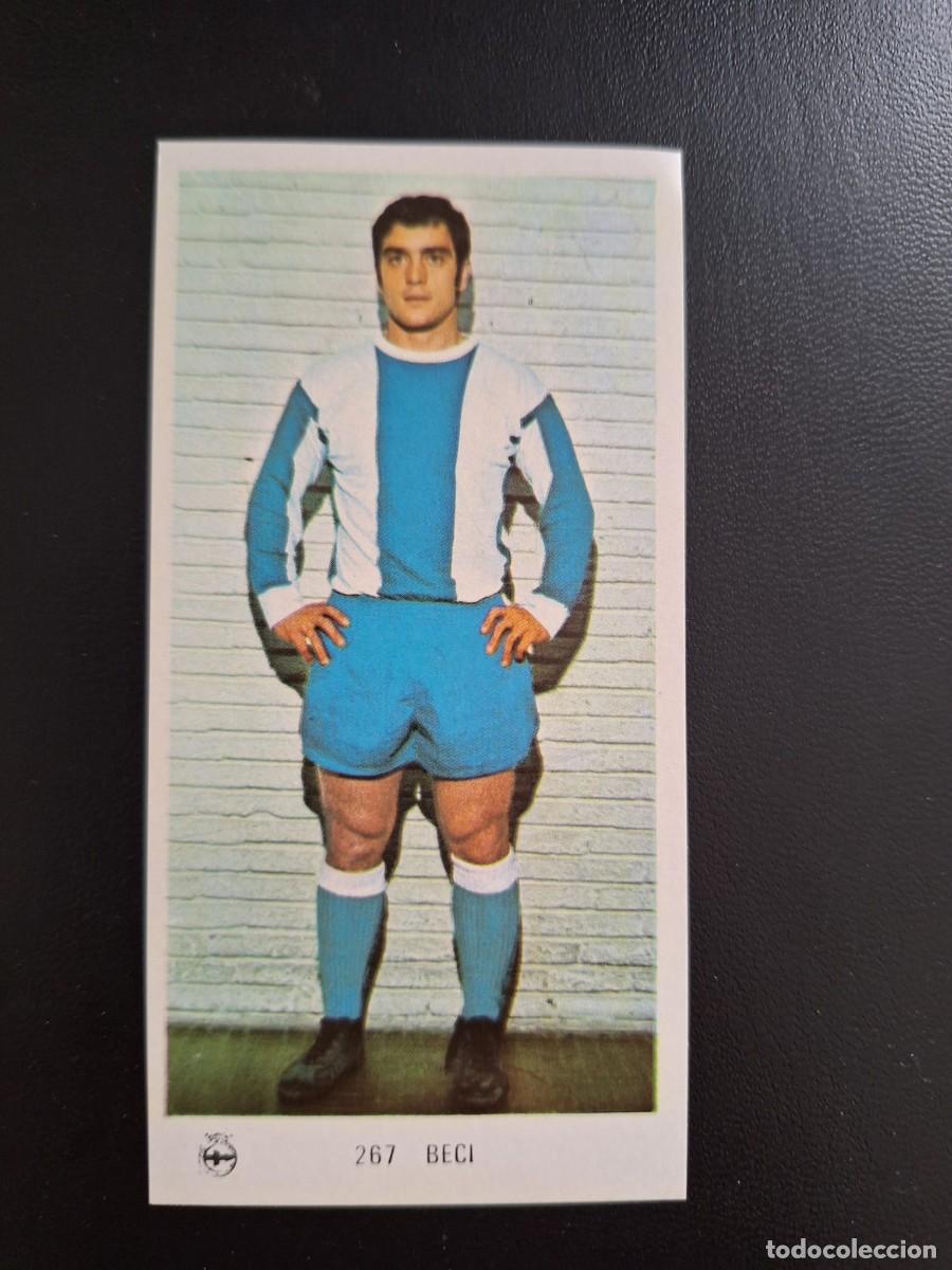 Cartes &agrave; collectionner de Football: CROMO DE FUTBOL RUIZ ROMERO 267 BECI DEPORTIVO NUNCA PEGADO SIN PEGAR 71 72 1971 1972