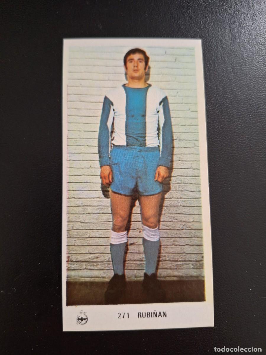 Cromos de F&uacute;tbol: CROMO DE FUTBOL RUIZ ROMERO 271 RUBI&Ntilde;AN DEPORTIVO NUNCA PEGADO SIN PEGAR 71 72 1971 1972