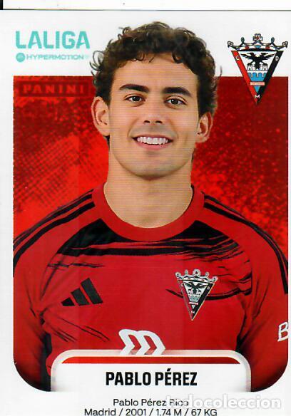 Fu&szlig;ball-Sticker: PANINI HYPERMOTION 2025-26 (25 - 26) - N&ordm; 315 B - PABLO P&Eacute;REZ - MIRAND&Eacute;S