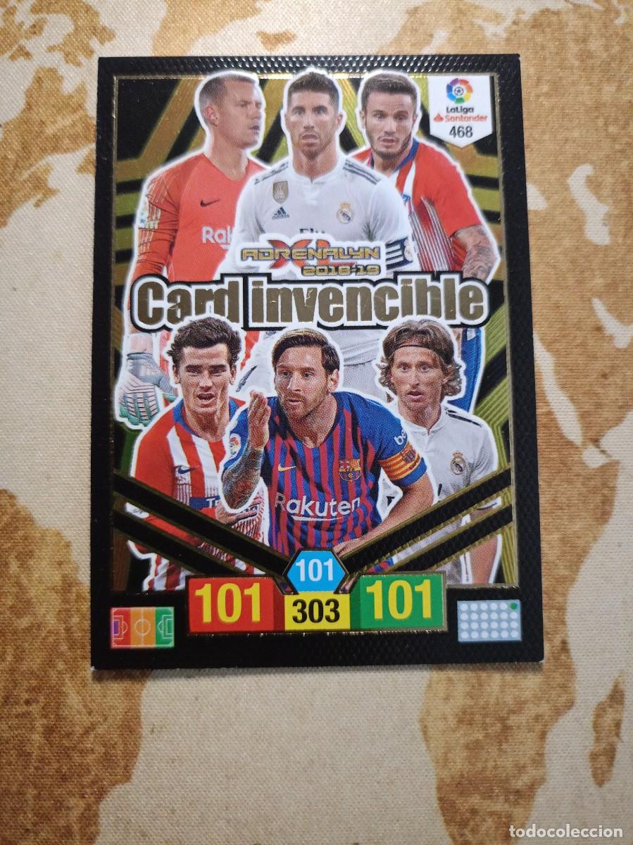Figurine di Calcio: Card Invencible 468 Adrenalyn 2018-19