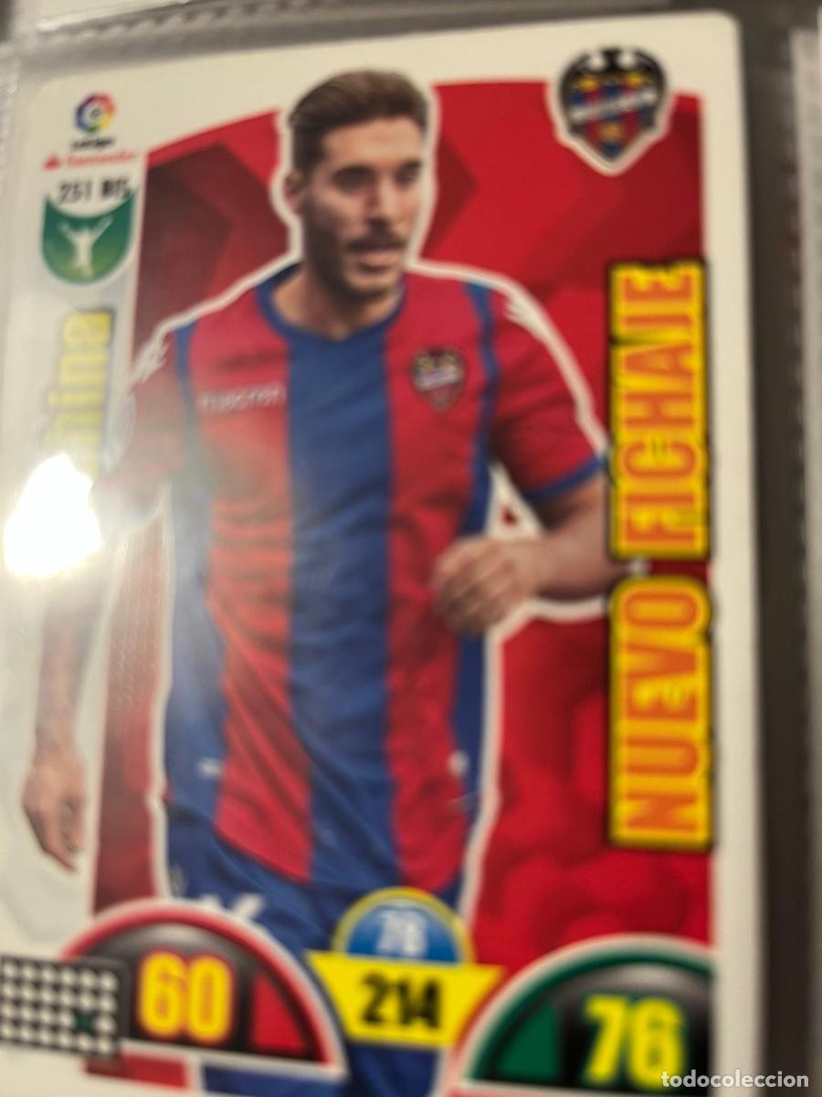 Figurine di Calcio: LEVANTE U.D. N&ordm; 251 BIS ROCHINA NUEVO FICHAJE LIGA 2017 2018