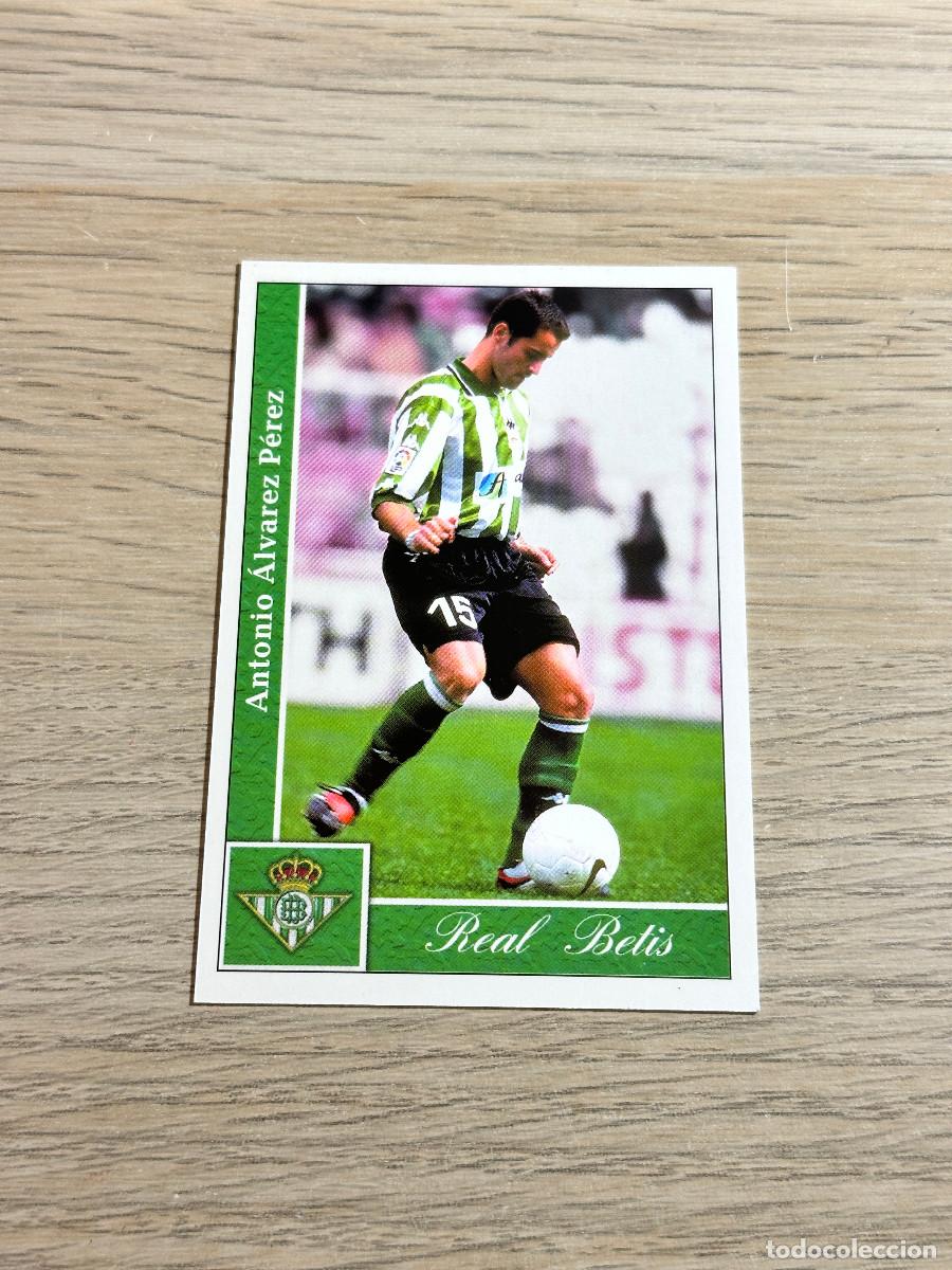 Cromos de F&uacute;tbol: 394 ITO ERROR BETIS FICHAS LIGA MUNDICROMO 2001 2002 01 02