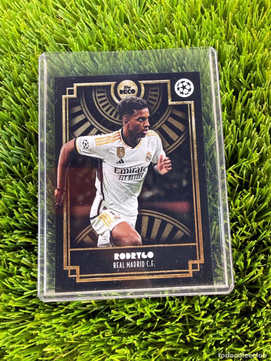 Cromos de F&uacute;tbol: Rodrygo Current Stars Real Madrid CF Topps Deco 23 24