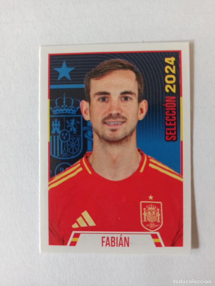 Figurine di Calcio: CROMO FABI&Aacute;N RUIZ ESPA&Ntilde;A SPAIN PSG PARIS - SELECCI&Oacute;N ESPA&Ntilde;OLA 2024 EURO EUROCOPA PANINI JUG&Oacute;N