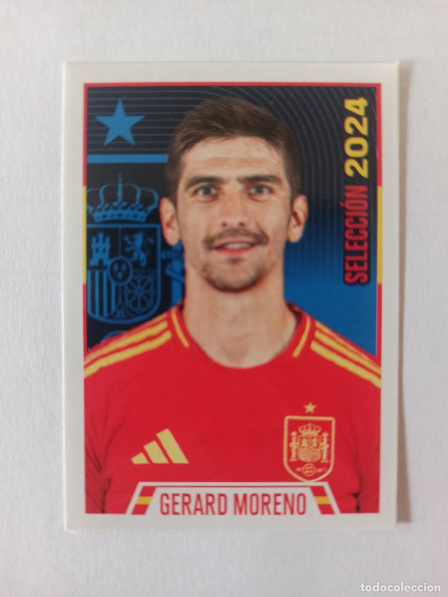 Figurine di Calcio: CROMO GERARD MORENO ESPA&Ntilde;A SPAIN VILLARREAL - SELECCI&Oacute;N ESPA&Ntilde;OLA 2024 EURO EUROCOPA PANINI JUG&Oacute;N