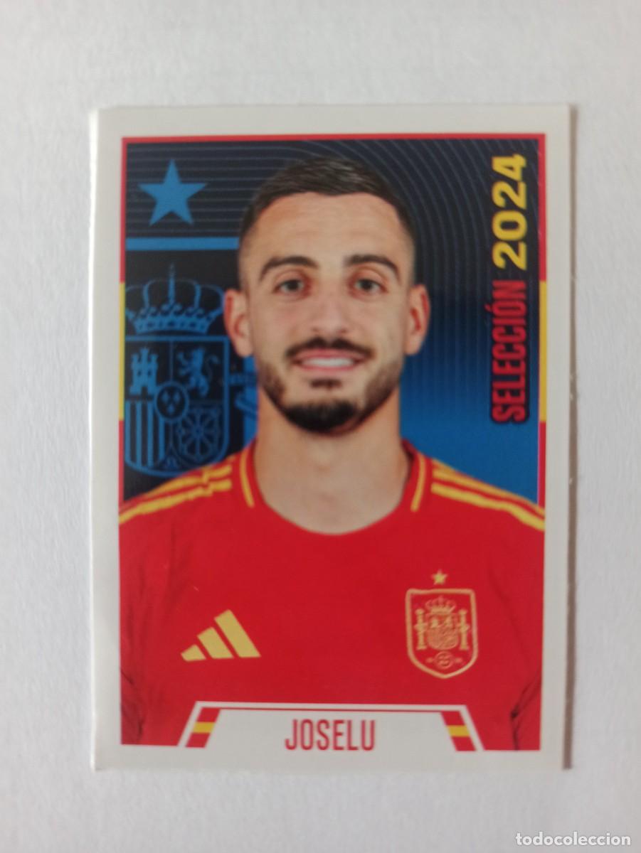 Cromos de Futebol: CROMO JOSELU MATO ESPA&Ntilde;A SPAIN REAL MADRID - SELECCI&Oacute;N ESPA&Ntilde;OLA 2024 EURO EUROCOPA PANINI JUG&Oacute;N