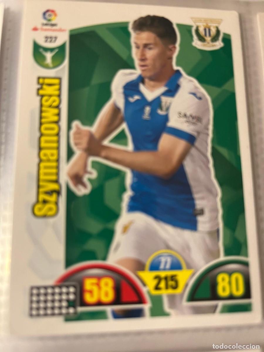 Fu&szlig;ball-Sticker: C.D. LEGAN&Eacute;S N&ordm; 227 SZYMANOWSKI LIGA 2017 2018
