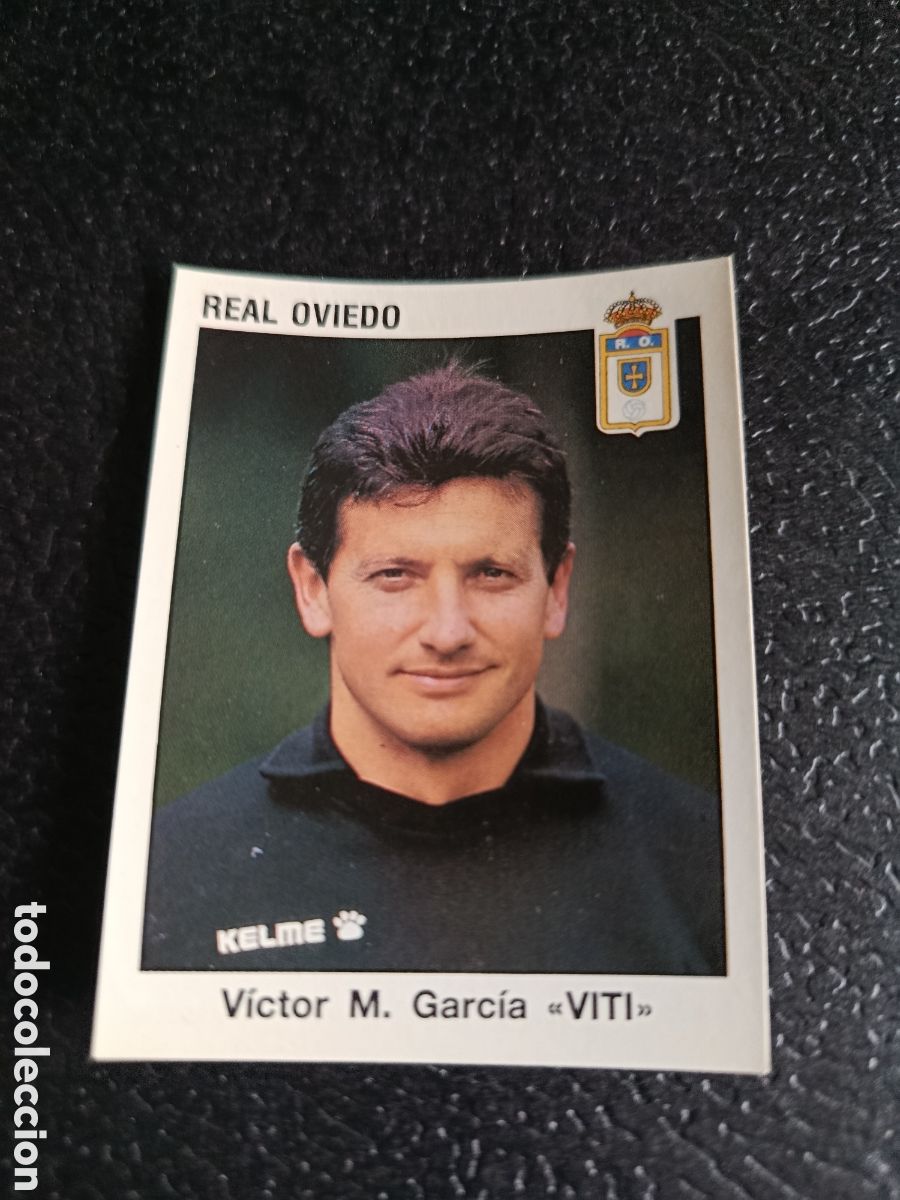 Cromos de Futebol: VITI 192 REAL OVIEDO . NUNCA PEGADO ESTRELLAS DE LA LIGA 93 94 PANINI