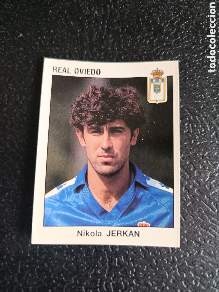 Cromos de Futebol: JERKAN 197 REAL OVIEDO . NUNCA PEGADO ESTRELLAS DE LA LIGA 93 94 PANINI