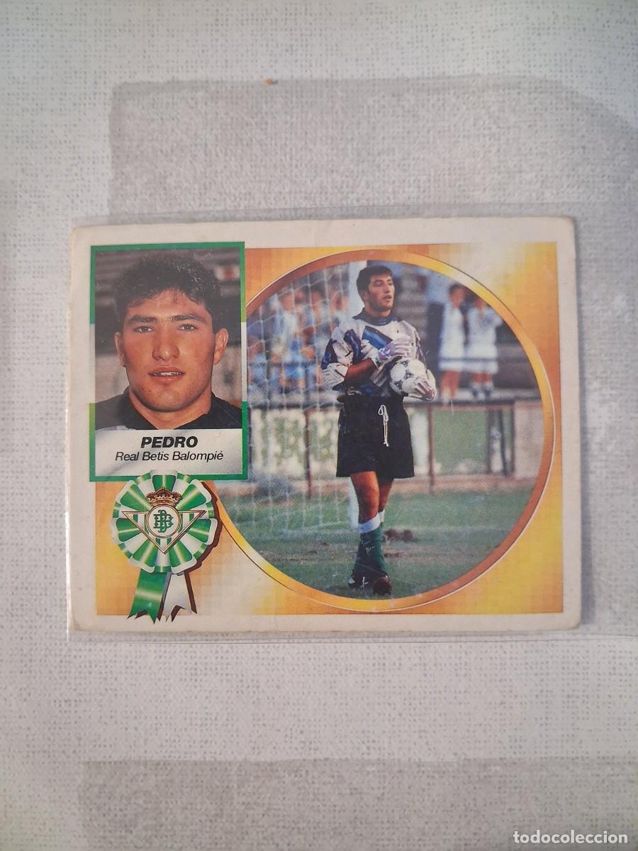 Cromos de F&uacute;tbol: Ediciones Este Liga 1994 1995 94 95 Sin Pegar Ultimos Fichajes 27 Pedro Real Betis