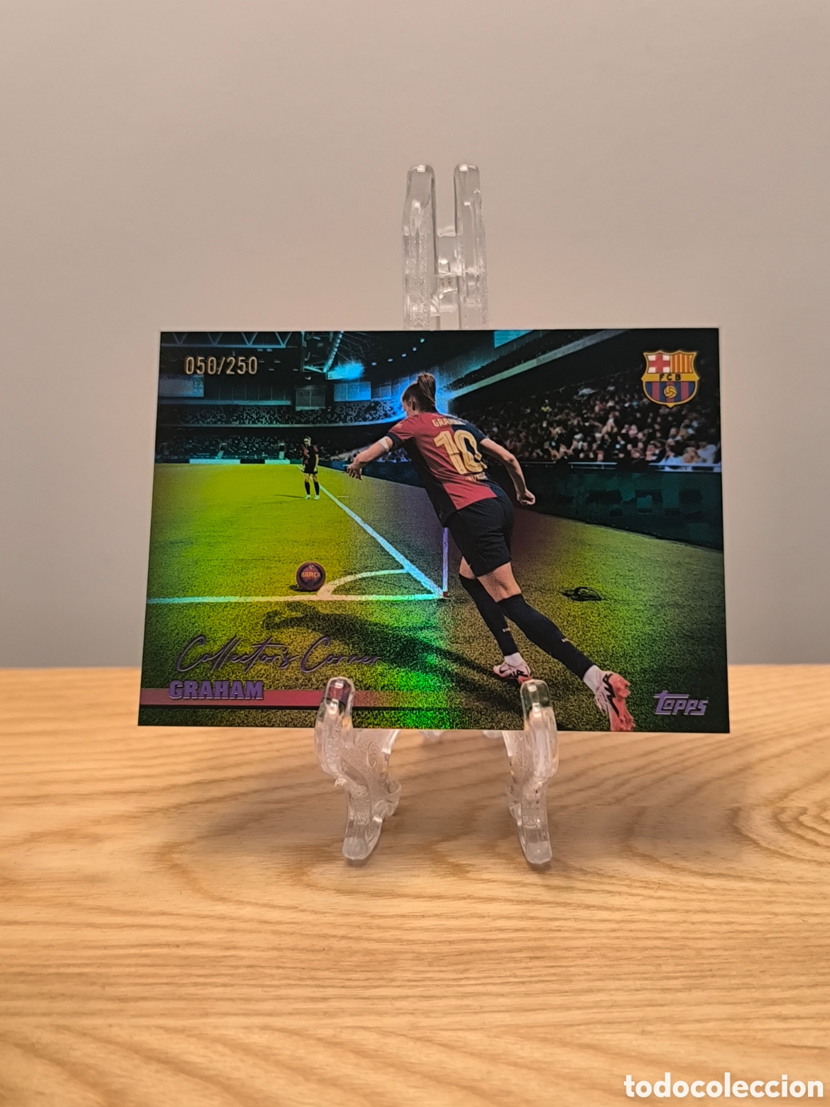 Cromos de f&uacute;tbol: Graham numerada /250 Topps - Foto 1