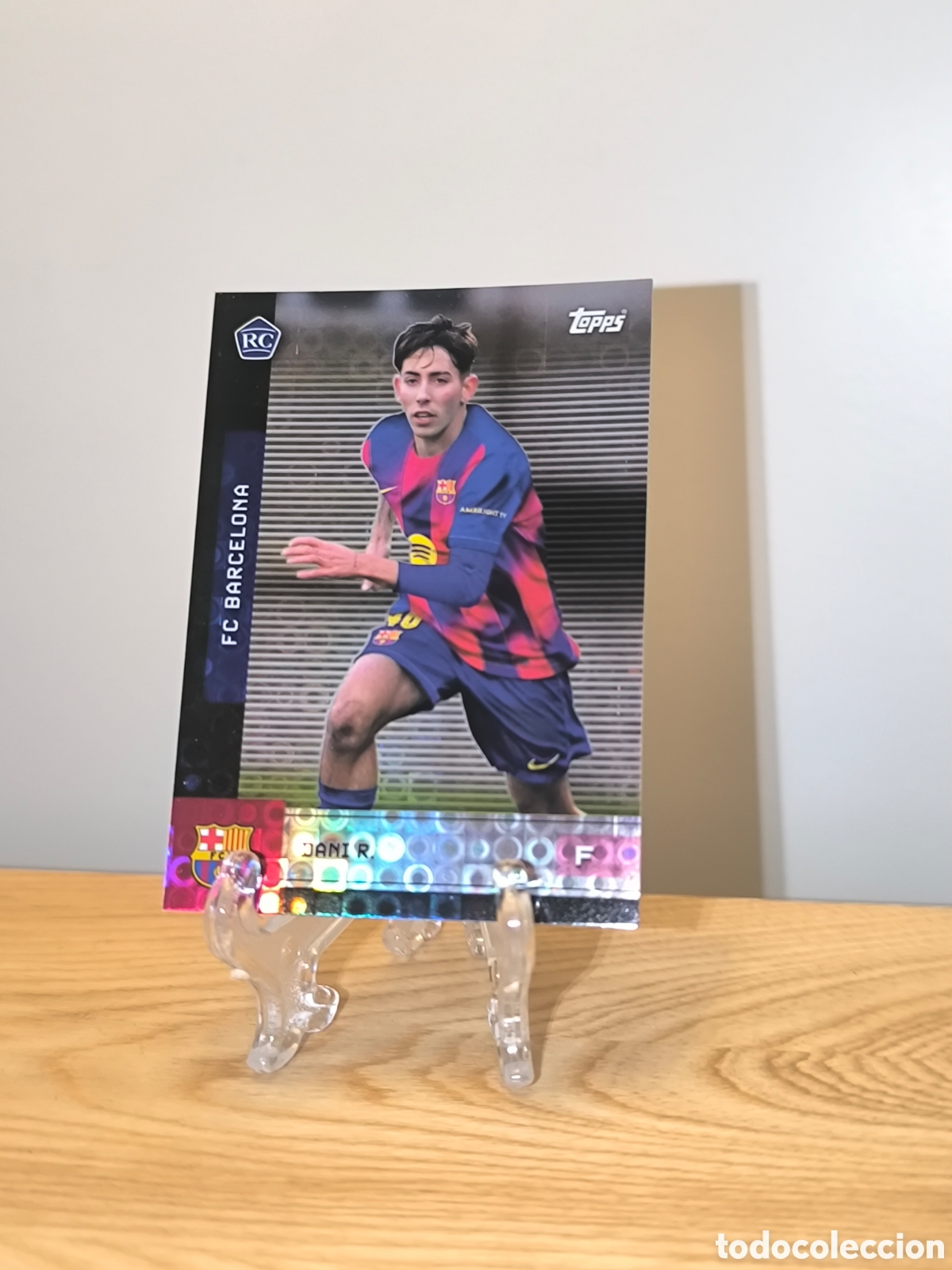 Cromos de F&uacute;tbol: Dani R. Rookie Card Topps Halo paralela