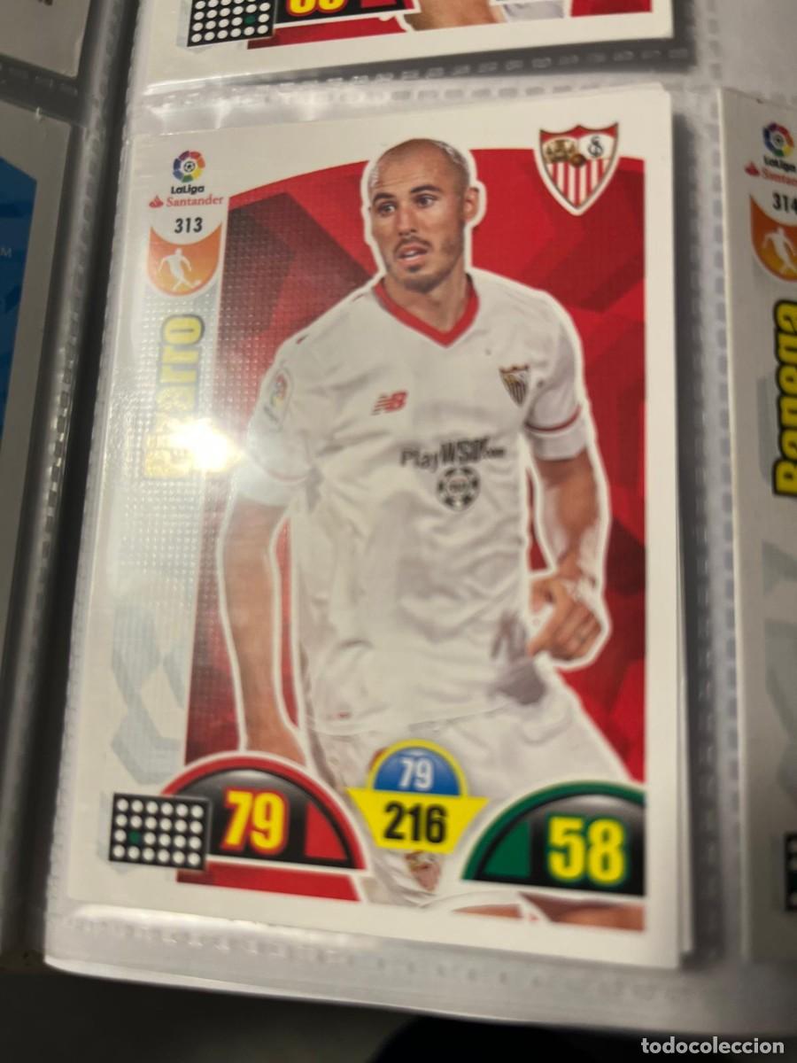 Football Stickers: SEVILLA F.C N&ordm; 313 PIZARRO LIGA 2017 2018