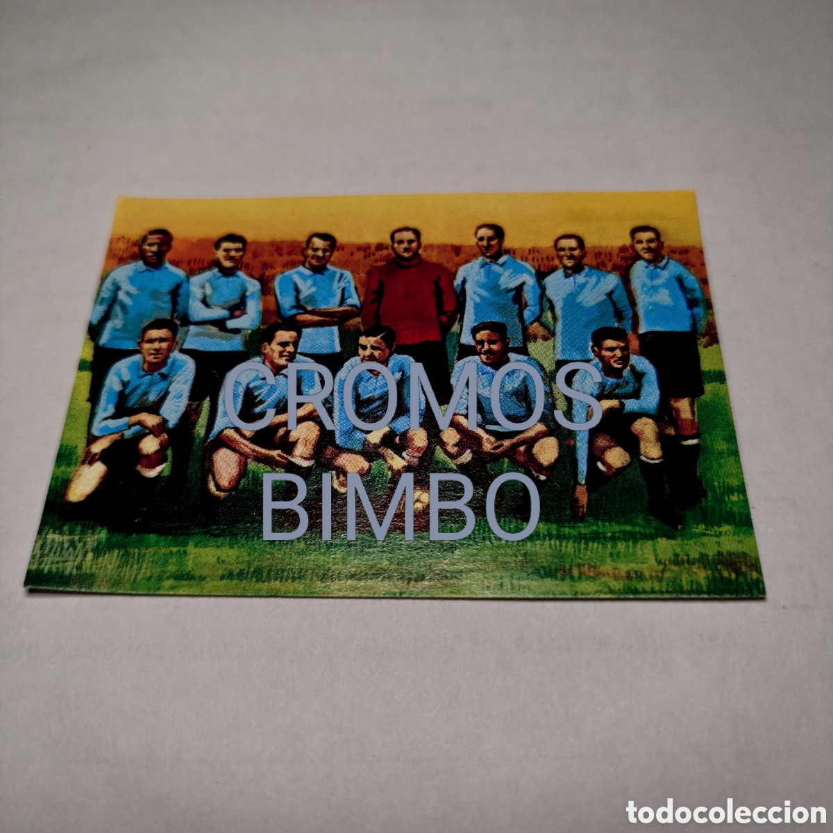 Cromos de F&uacute;tbol: Lote 8 cromos Bimbo &aacute;lbum nuestro mundo 3 futbol
