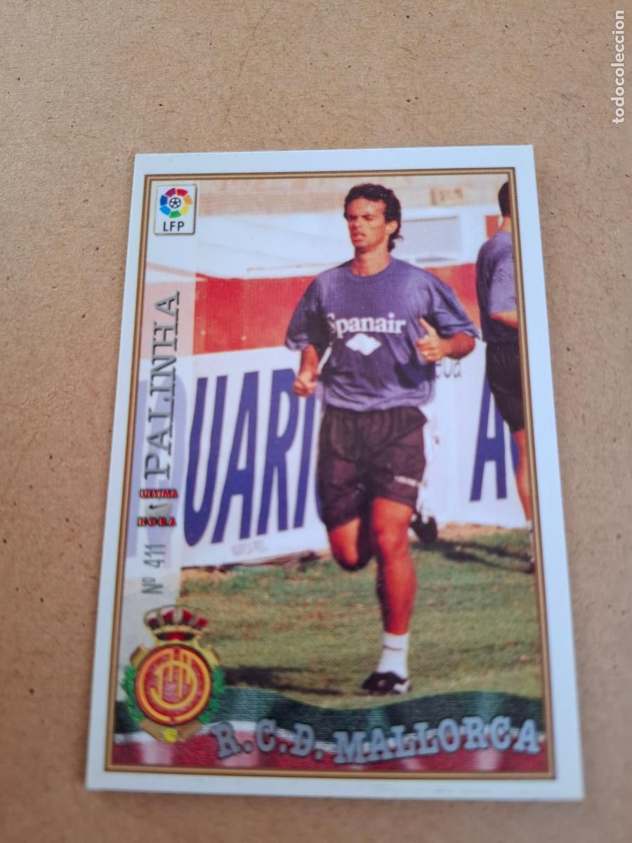 Fu&szlig;ball-Sticker: MUNDICROMO 97 98 1997 1998 - UH 411 PALINHA - RCD. MALLORCA