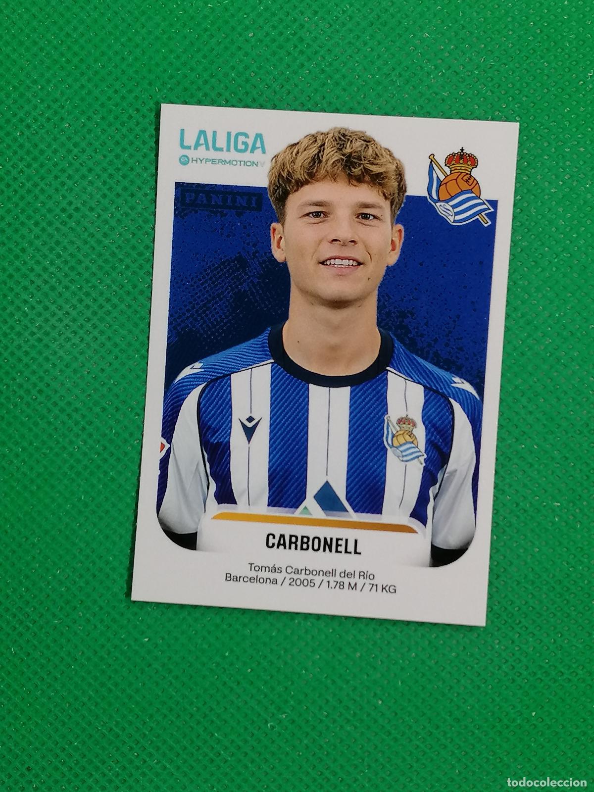 Cromos de Futebol: 353 CARBONELL REAL SOCIEDAD B ⚽ PANINI LIGA HYPERMOTION 25 26 2025 2026 ⚽