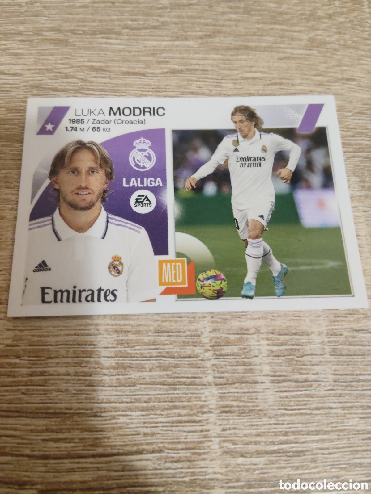 Cromos de F&uacute;tbol: Modric Real Madrid liga 2023 2024 23 24 ediciones este