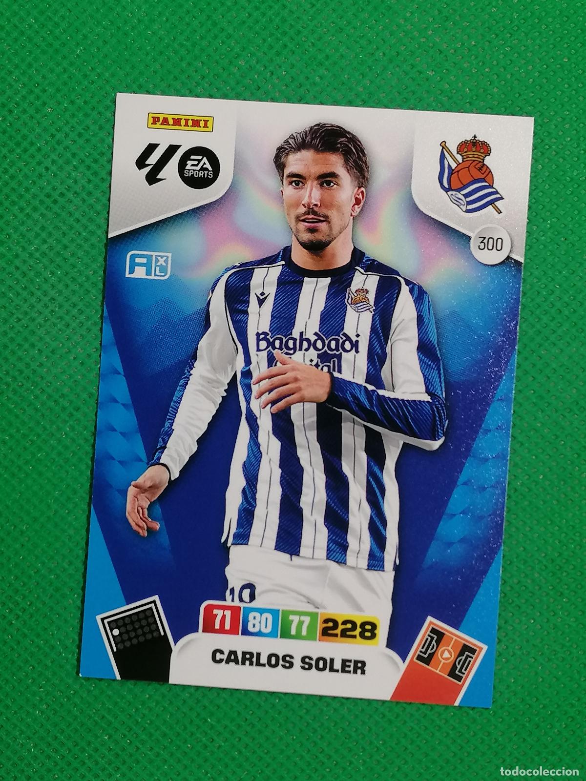 Cromos de F&uacute;tbol: 300 CARLOS SOLER REAL SOCIEDAD ⚽ LIGA ADRENALYN XL 2025 2026 25 26 ⚽