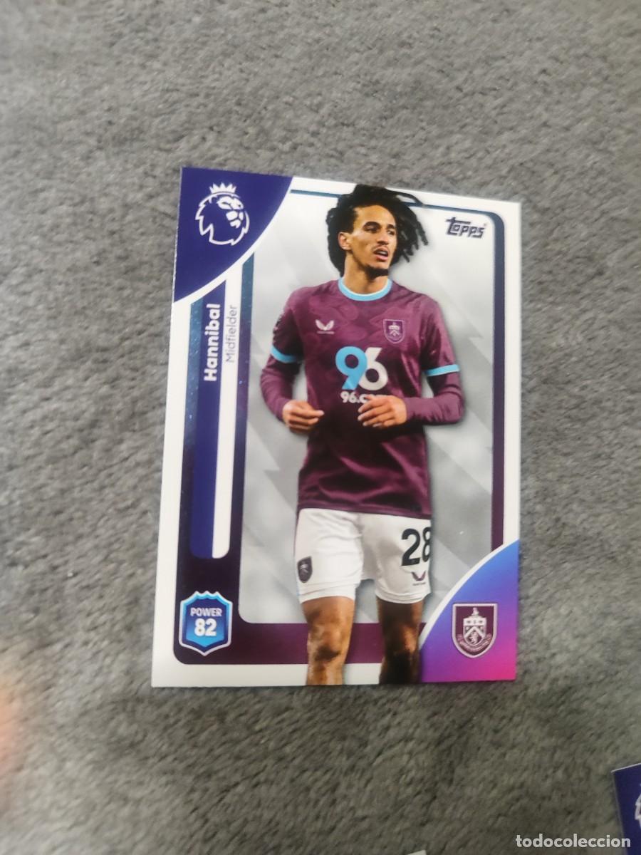 Football Stickers: 316 PREMIER LEAGUE ATTAX 25/26 HANNIBAL BURNLEY BASE CARD 2025 2026 TOPPS