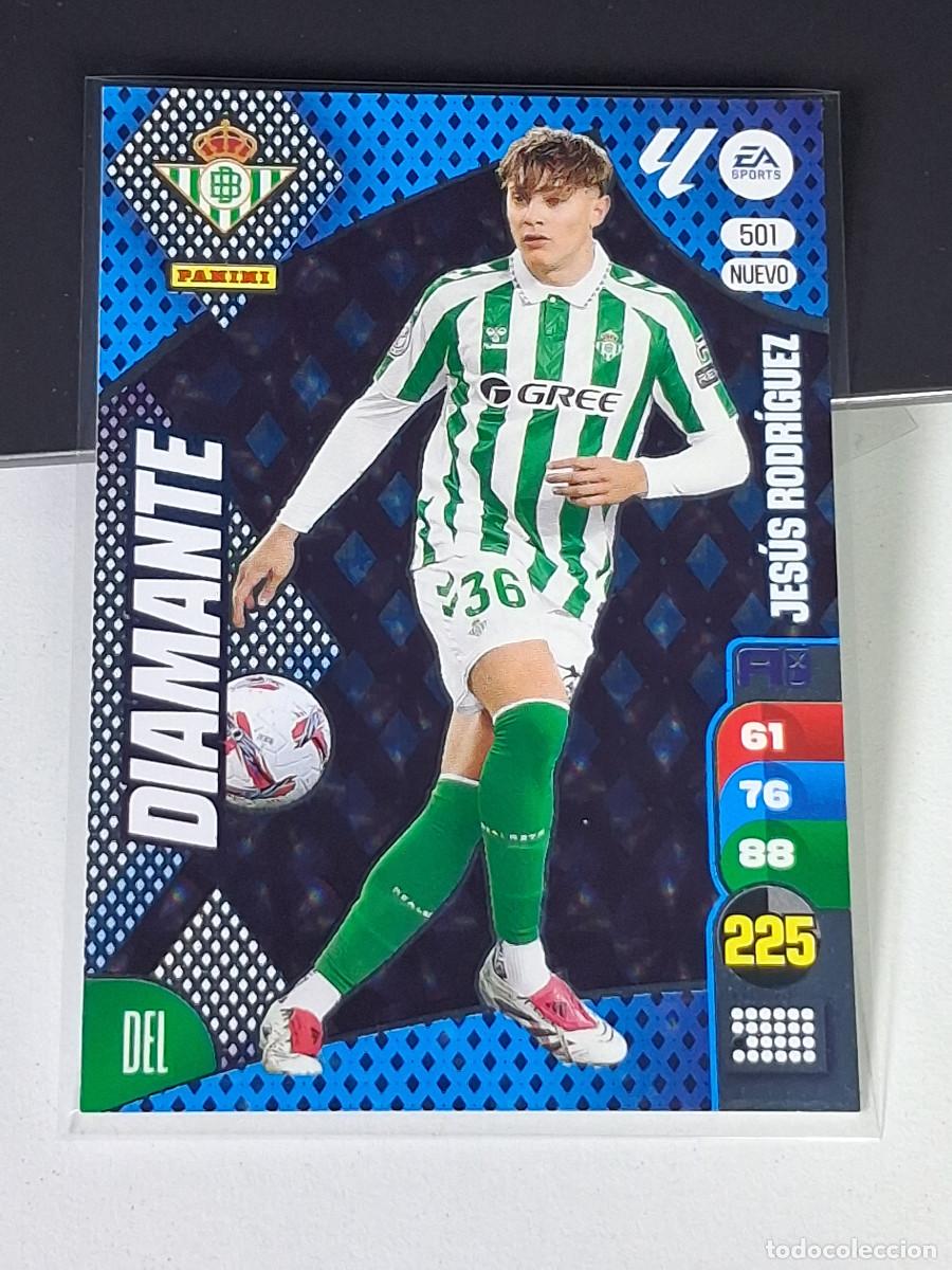 Cromos de F&uacute;tbol: 501 JES&Uacute;S RODR&Iacute;GUEZ NUEVO DIAMANTE DEL BETIS PANINI LIGA ADRENALYN XL 2024 2025 24 25