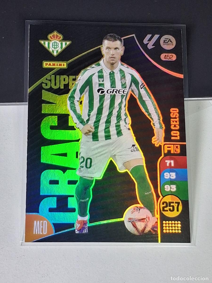 Cromos de F&uacute;tbol: 452 LO CELSO SUPER CRACK REAL BETIS PANINI LIGA ADRENALYN XL 2024 2025 24 25