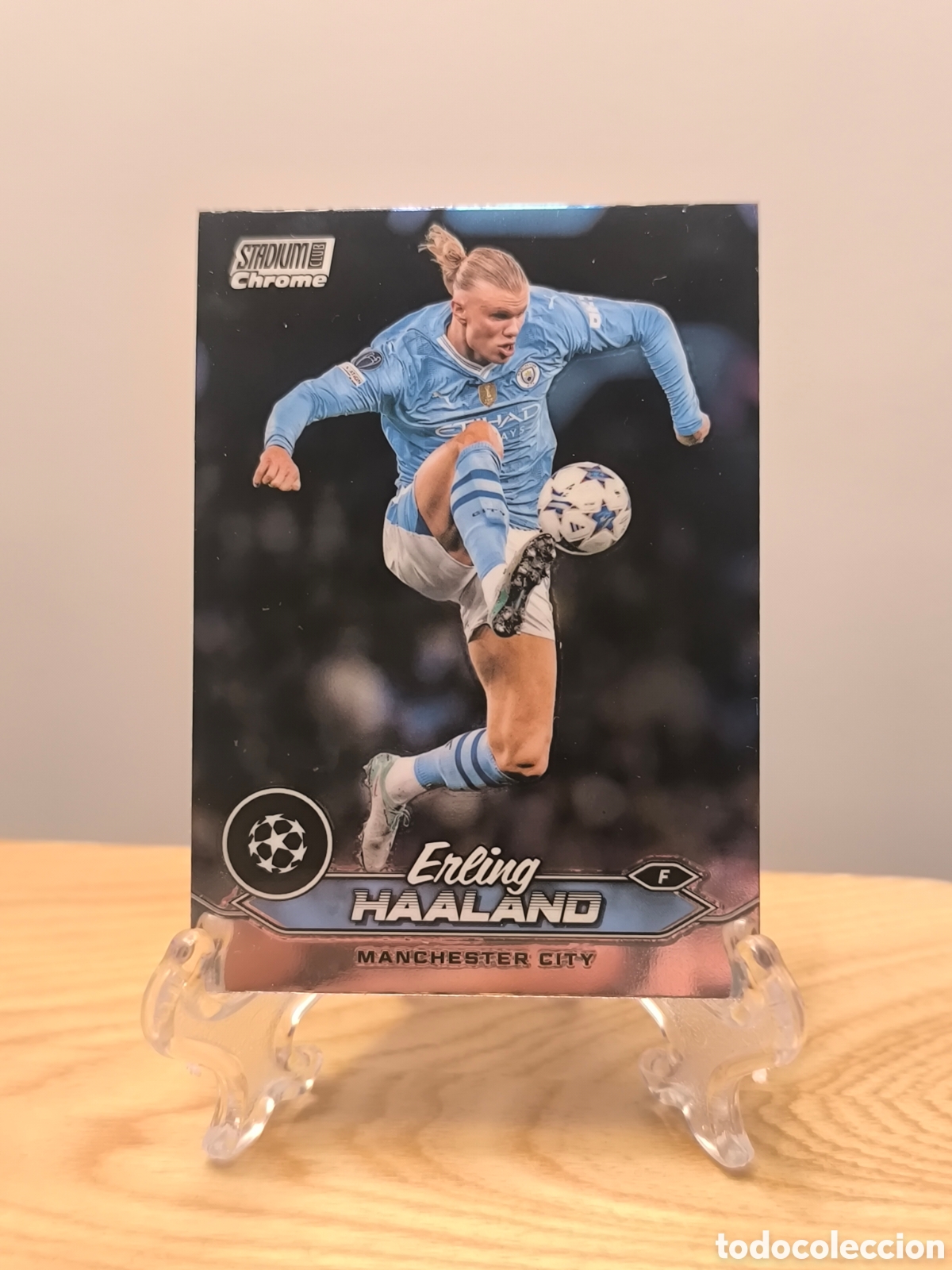 Cromos de f&uacute;tbol: Haaland Topps Chrome - Foto 1