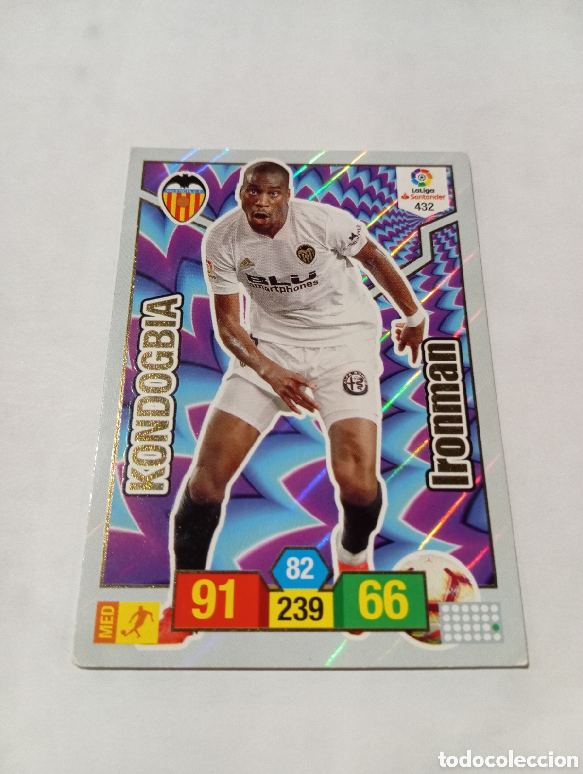 Fu&szlig;ball-Sticker: KONDOGBIA 432 IRONMAN Adrenalyn XL 2018 2019