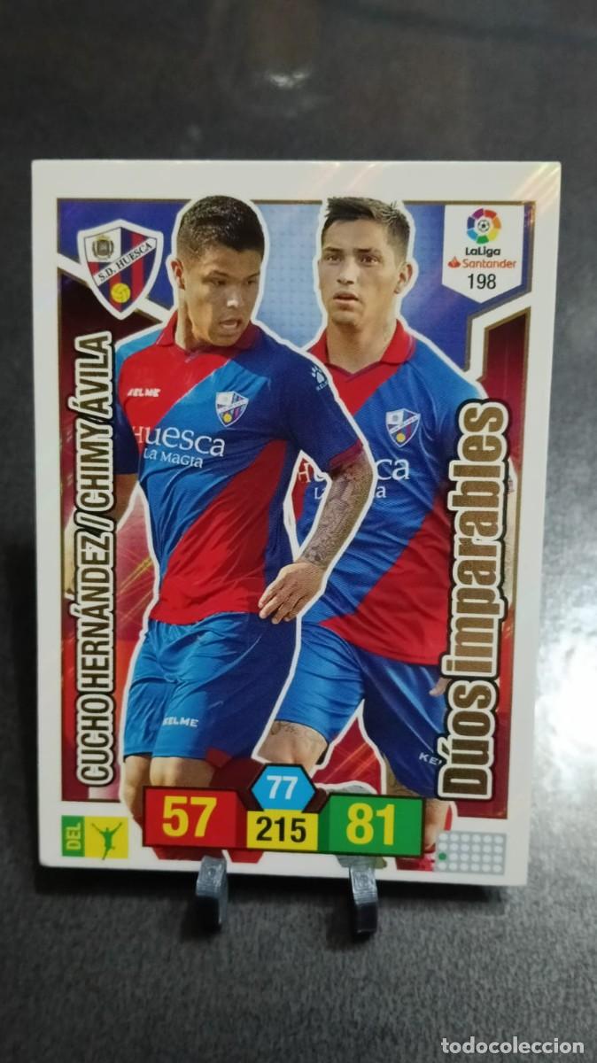 Fu&szlig;ball-Sticker: Panini Adrenalyn 18 19 2018 2019 Cucho Hernandez Chimy Avila 198 Huesca