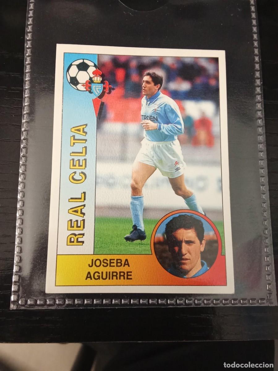 Figurine di Calcio: PNINI 94 95 1994 1995 JOSEBA AGUIRRE CELTA NUEVO