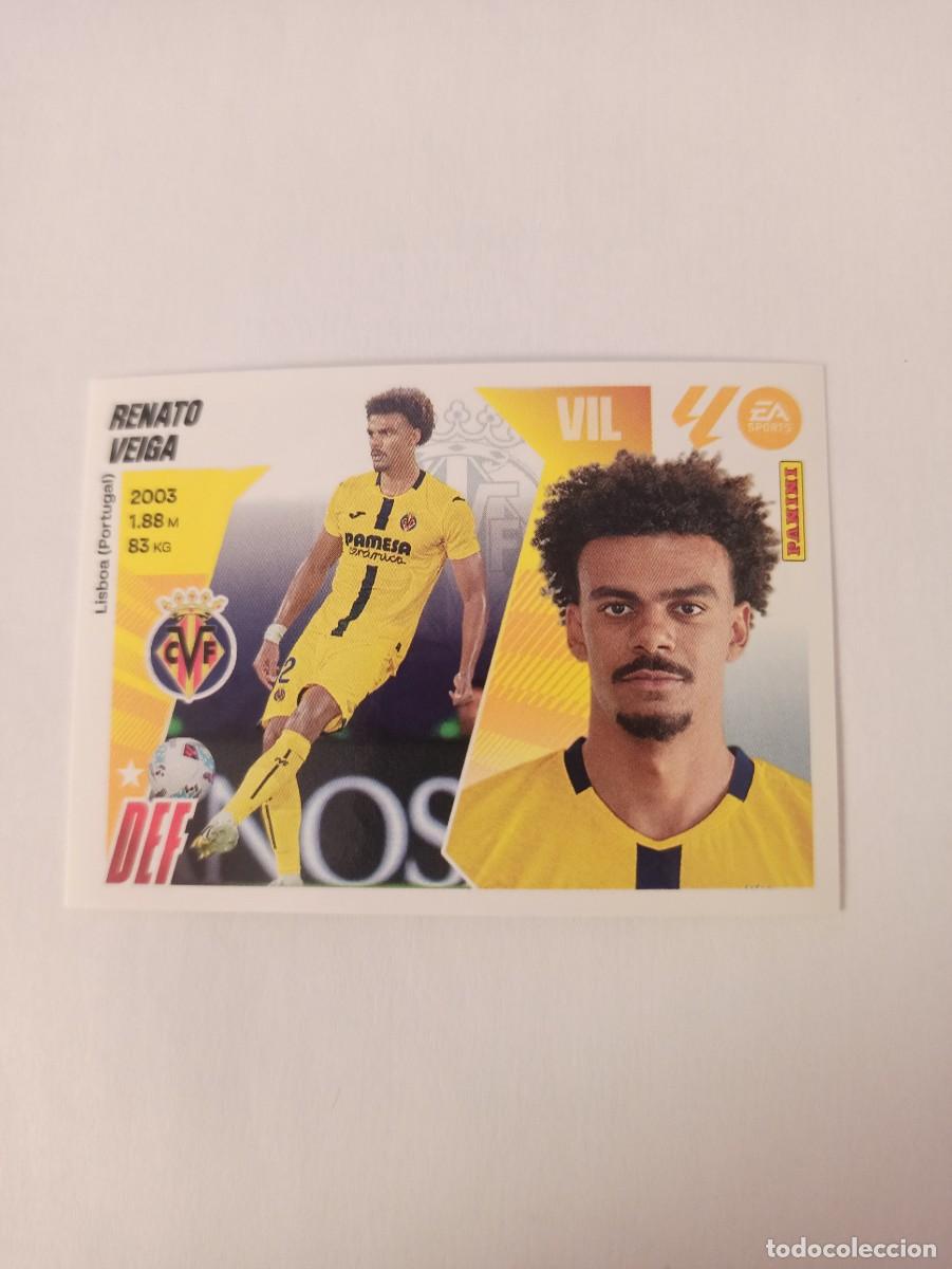 Fu&szlig;ball-Sticker: Renato Veiga 45 - Villarreal - FICHAJE - 3 &ordf; EDICI&Oacute;N - LIGA ESTE 2025 2026 - PANINI 25 26