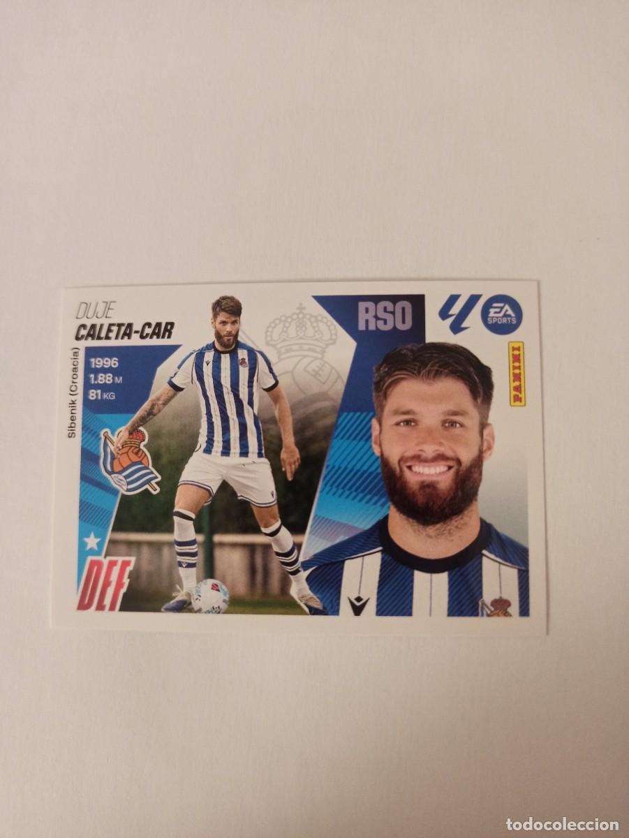 Football Stickers: Caleta Car 29 - R. Sociedad - FICHAJE - 3 &ordf; EDICI&Oacute;N - LIGA ESTE 2025 2026 - PANINI 25 26