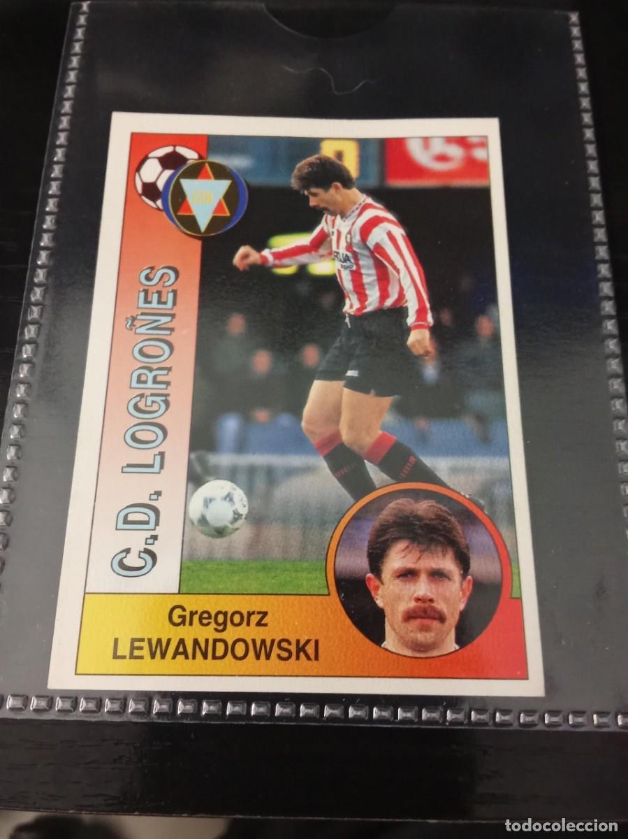 Cromos de f&uacute;tbol: PANINI 94 95 1994 1995 LEWANDOWSKI LOGRO&Ntilde;ES. NUEVO - Foto 1