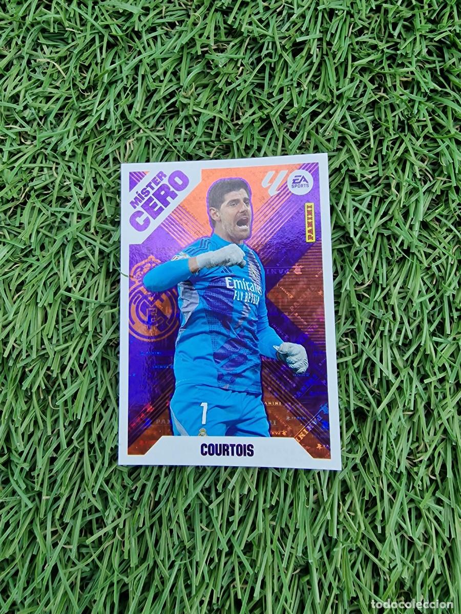 Cromos de F&uacute;tbol: COURTOIS 2 M&Iacute;STER CERO REAL MADRID LIGA ESTE 2025 2026 25 26 PANINI LALIGA EA SPORTS
