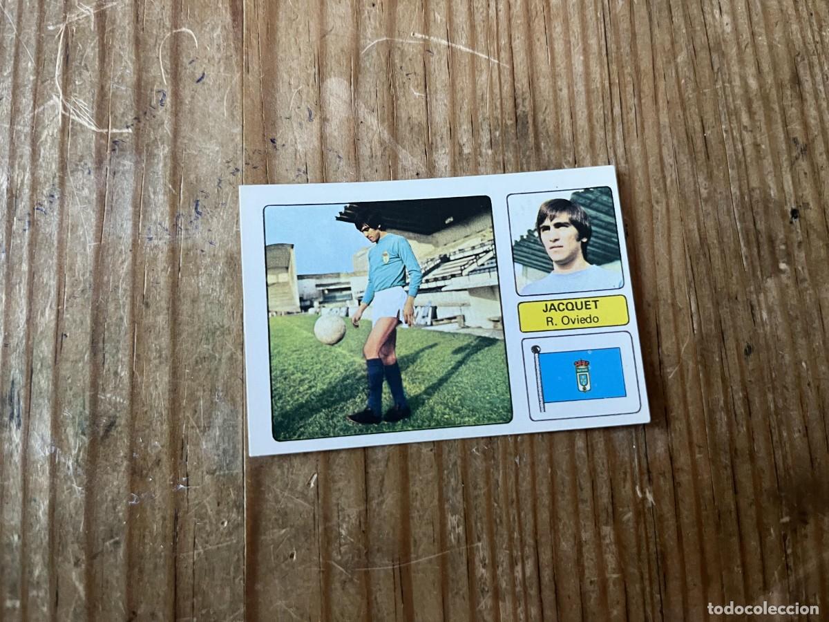 Figurine di Calcio: R31103 CROMO SIN PEGAR NUNCA PEGADO CAMPEONATO DE LIGA 73 74 1973 1974 FHER JACQUET OVIEDO