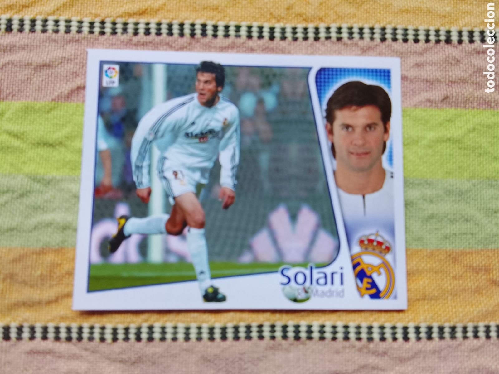Fu&szlig;ball-Sticker: Solari R Madrid Liga Este 2004-05