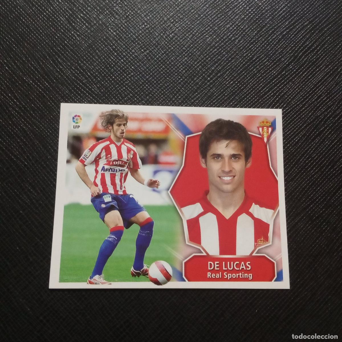 Cromos de F&uacute;tbol: DE LUCAS SPORTING GIJON ESTE 2008 2009 CROMO FUTBOL LIGA 08 09 - SIN PEGAR - A201 PG23