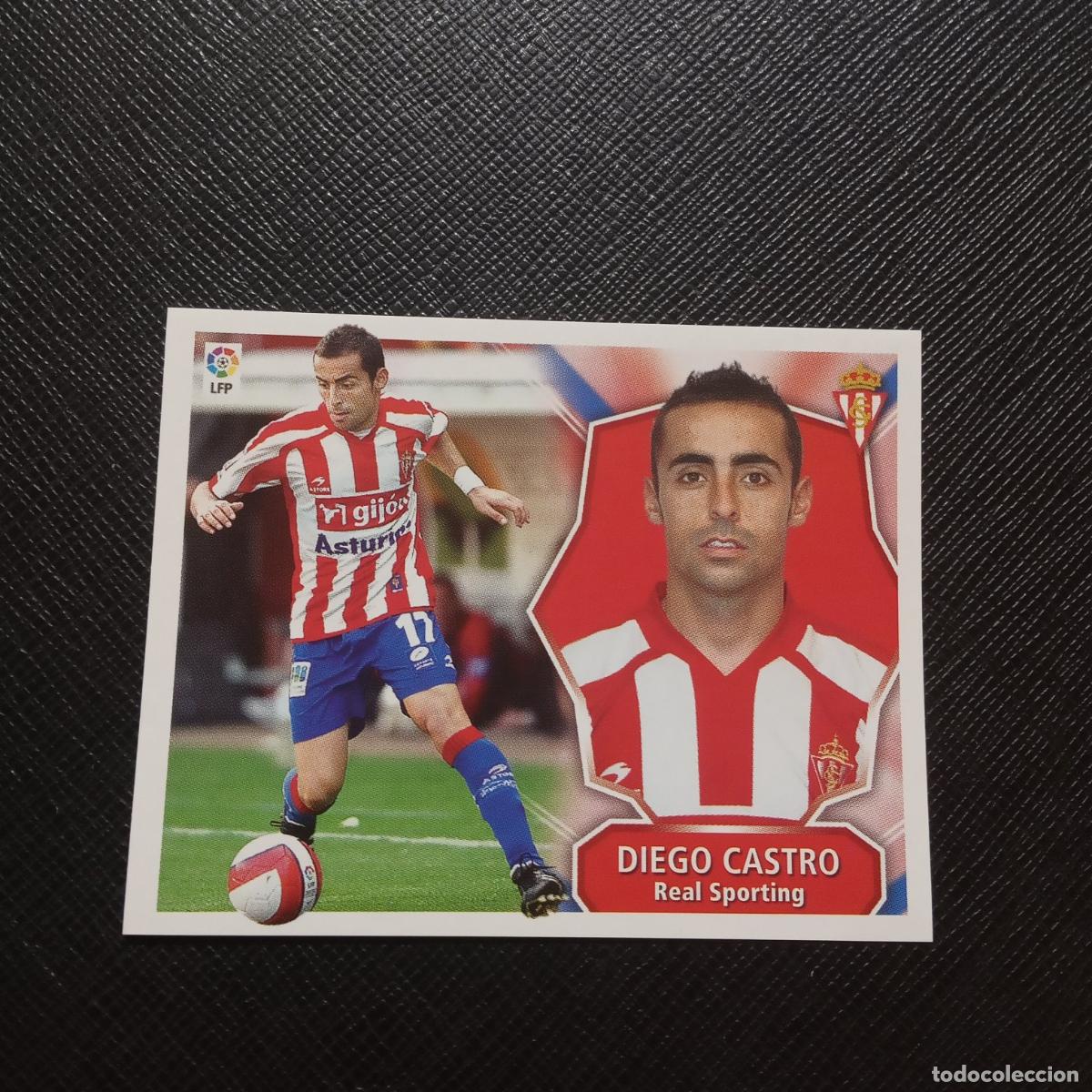 Cromos de F&uacute;tbol: DIEGO CASTRO SPORTING GIJON ESTE 2008 2009 CROMO FUTBOL LIGA 08 09 - SIN PEGAR - A201 PG23