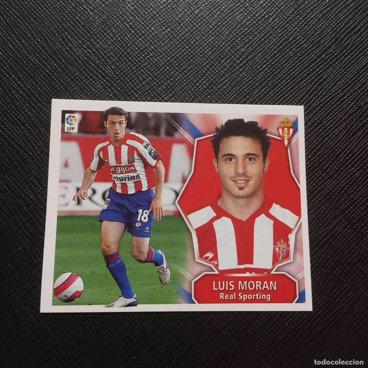 Cromos de F&uacute;tbol: LUIS MORAN SPORTING GIJON ESTE 2008 2009 CROMO FUTBOL LIGA 08 09 - SIN PEGAR - A201 PG24