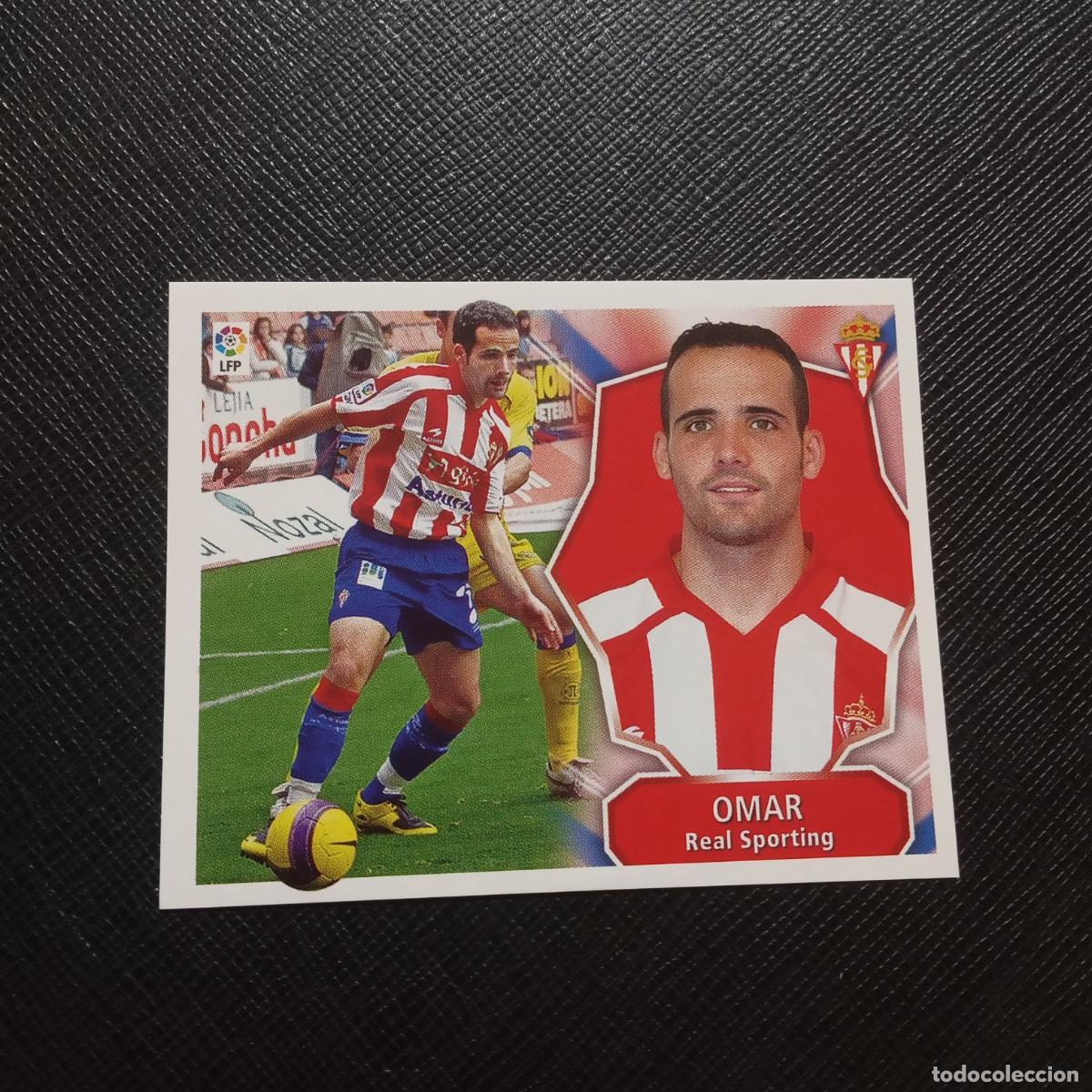 Cromos de F&uacute;tbol: OMAR SPORTING GIJON ESTE 2008 2009 CROMO FUTBOL LIGA 08 09 - SIN PEGAR - A201 PG24