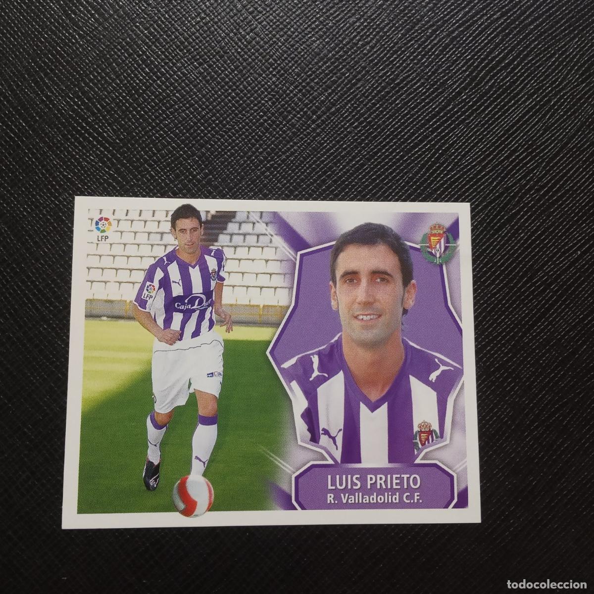 Figurine di Calcio: LUIS PRIETO VALLADOLID ESTE 2008 2009 CROMO FUTBOL LIGA 08 09 - SIN PEGAR - A201 PG26