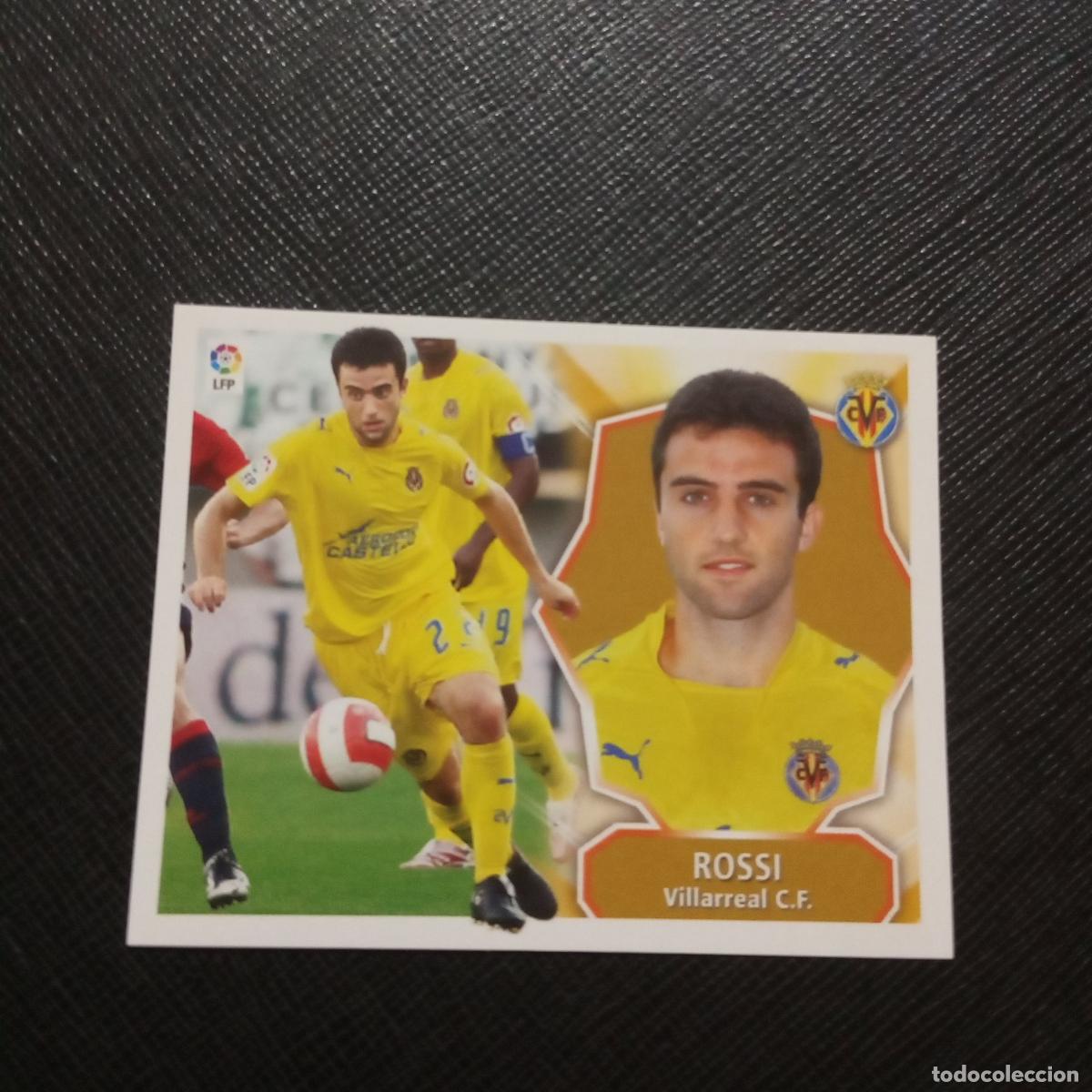 Fu&szlig;ball-Sticker: ROSSI VILLARREAL ESTE 2008 2009 CROMO FUTBOL LIGA 08 09 - SIN PEGAR - A201 PG28