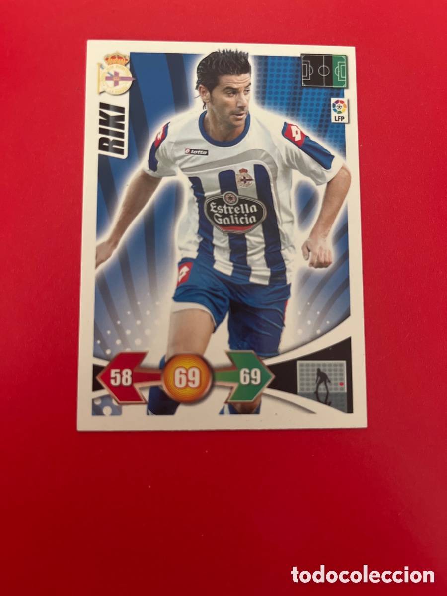 Cartes &agrave; collectionner de Football: RIKI DEPORTIVO DE LA CORU&Ntilde;A 89 ADRENALYN 2009 2010 PANINI XL 09 10 CARTA CROMO FUTBOL