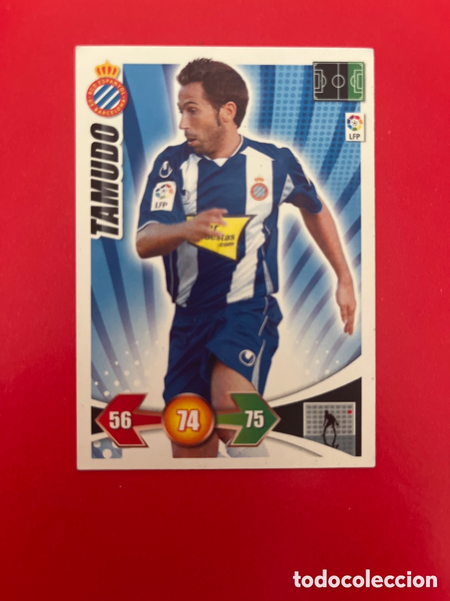 Cartes &agrave; collectionner de Football: TAMUDO R.C.D.ESPA&Ntilde;OL 107 ADRENALYN 2009 2010 PANINI XL 09 10 CARTA CROMO FUTBOL