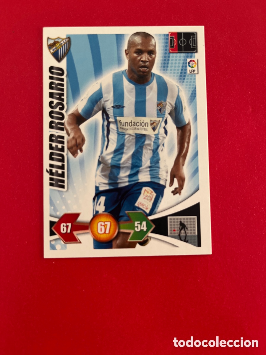 Cartes &agrave; collectionner de Football: HELDER ROSARIO MALAGA 149 ADRENALYN 2009 2010 PANINI XL 09 10 CROMOS CARTA FUTBOL