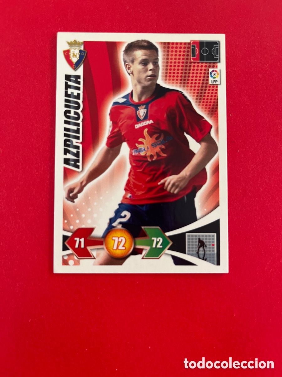 Cartes &agrave; collectionner de Football: AZPILICUETA OSASUNA 182 ADRENALYN 2009 2010 PANINI XL 09 10 CROMOS CARTA FUTBOL