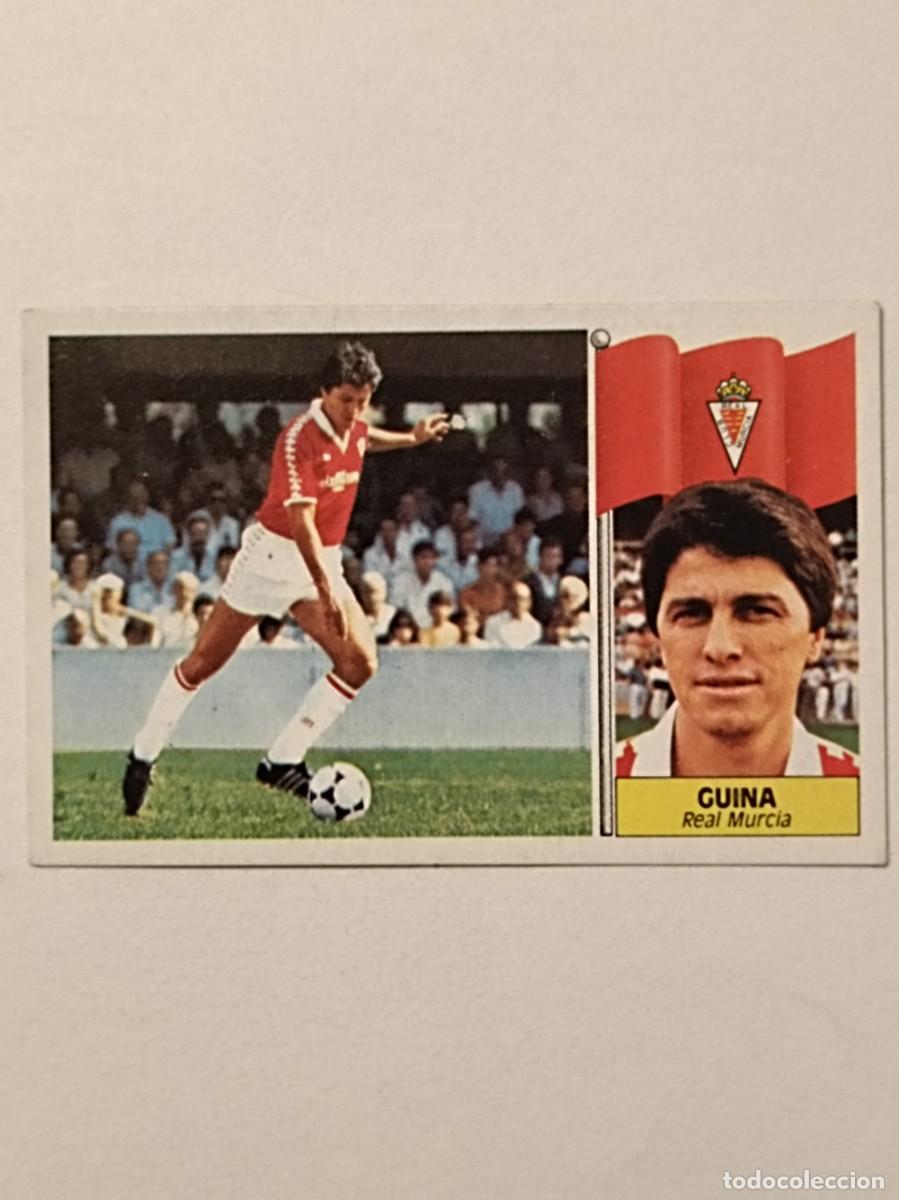 Football Stickers: GUINA REAL MURCIA LIGA 86/87 ESTE