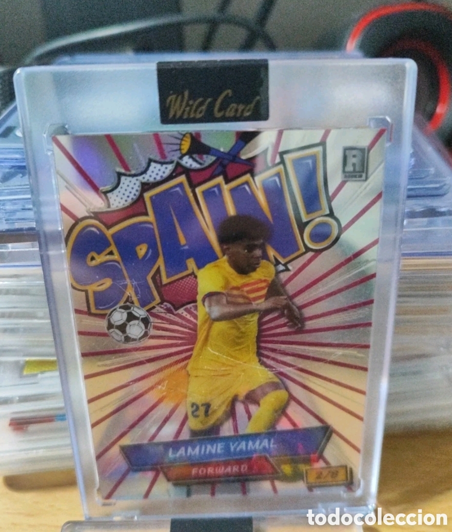 Cromos de F&uacute;tbol: Carta Lamine Yamal Ed limitada 2/8