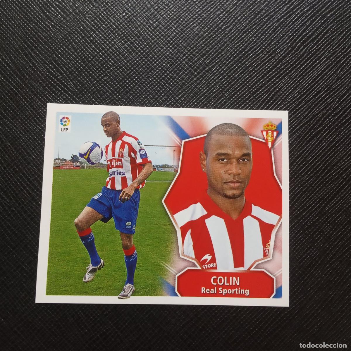 Cromos de F&uacute;tbol: COLIN SPORTING GIJON ESTE 2008 2009 CROMO FUTBOL LIGA 08 09 - SIN PEGAR - A201 PG32 FICHAJE 45