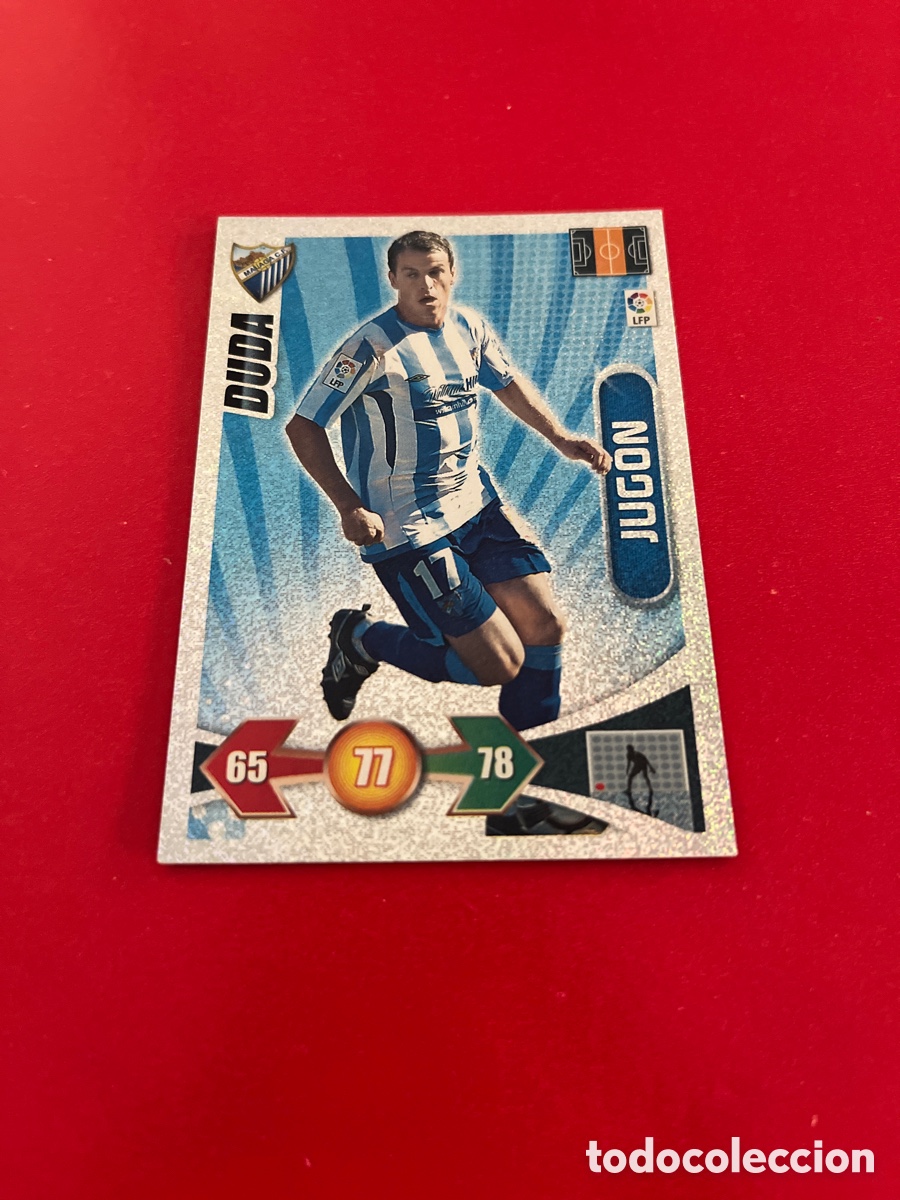 Football Stickers: DUDA JUGON MALAGA 369 ADRENALYN 2009 2010 PANINI XL 09 10 CROMOS CARTA FUTBOL
